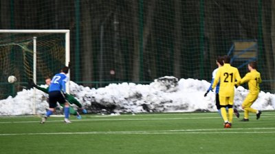 Рахунок першого тайму 1-0 на користь "Прикарпаття". Фото: пресслужба "Агробізнес" Рахунок першого тайму 1-0 на користь "Прикарпаття". Фото: пресслужба "Агробізнес"