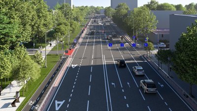капремонт проспект Валерія Лобановського