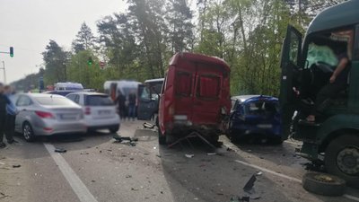 ДТП Брест-Литовське шосе