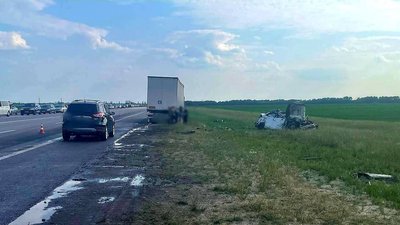 ДТП на трасі Київ-Одеса зіткнулися 5 автівок: четверо госпіталізували