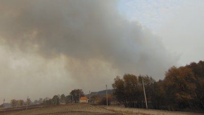 ДСНС шукає нові вогнища за допомогою безпілотників і тепловізорів