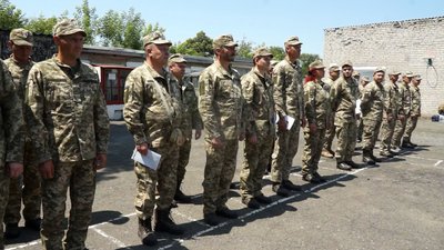 Визначать кращий стрілецький взвод. На Донеччині розпочалися змагання резервістів Визначать кращий стрілецький взвод. На Донеччині розпочалися змагання резервістів