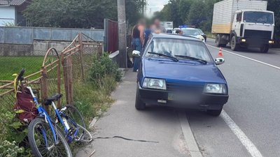 ДТП, Назавизів, велосипед, авто, ВАЗ