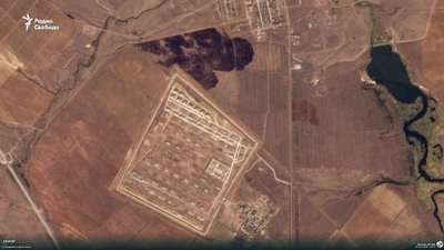 Військовий арсенал Котлубань у Волгоградській області РФ