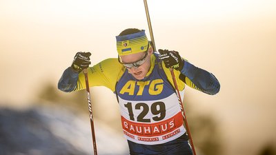 Антон Дудченко вперше пробіг у сезоні Кубка світу з біатлону