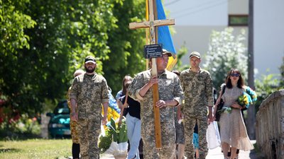 На Тернопільщині попрощалися з чотирма українськими захисниками