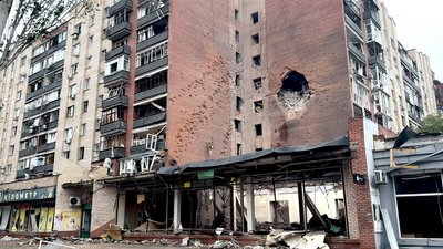 Наслідки удару бомб по Слов'янську, 5 жовтня 2025 рік