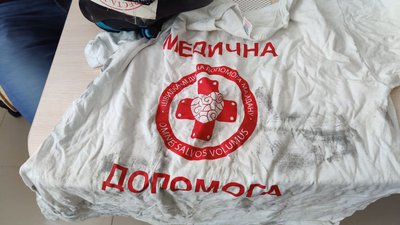 Тернополянин надавав допомогу пораненим на Майдані Тернополянин надавав допомогу пораненим на Майдані