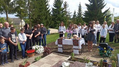 Руслан Остапів, відкриття пам'ятника Руслан Остапів, відкриття пам'ятника
