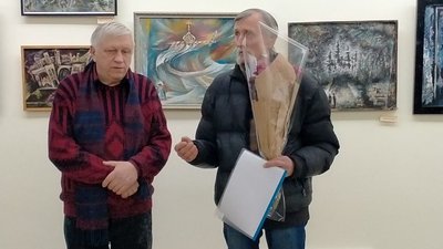 У Житомирі відкрили ювілейну виставку художника Валерія Кулавіна У Житомирі відкрили ювілейну виставку художника Валерія Кулавіна