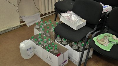 Дезінфекційні засоби, що виділили для проведення виборів Дезінфекційні засоби, що виділили для проведення виборів