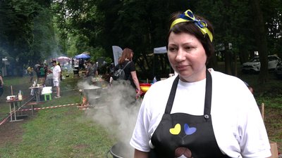 На Рівненщині у Млинові відбувся фестиваль "Молодий борщ" На Рівненщині у Млинові відбувся фестиваль "Молодий борщ"