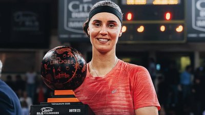 Ангеліна Калініна зі своїм другим титулом WTA 125 у кар'єрі