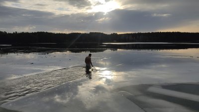 Як у Житомирі відзначили Водохреще Як у Житомирі відзначили Водохреще
