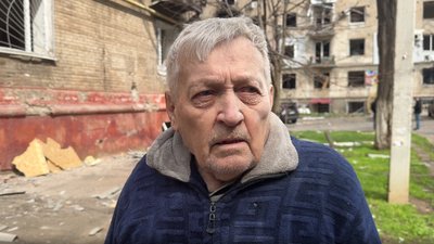 Місцевий житель розповідає про наслідки атаки на Краматорськ 11 квітня 2026 року