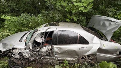 Три авто зіштовхнулись на Хмельниччині