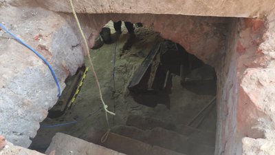 На Львівщині археологи знайшли невідомі крипти під мурами храму На Львівщині археологи знайшли невідомі крипти під мурами храму