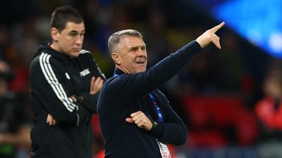 Сергій Ребров, головний тренер збірної України з футболу в кваліфікації ЧС-2026