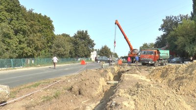 Аби створити нову тролейбусну лінію, у Полтаві розширюють дорогу