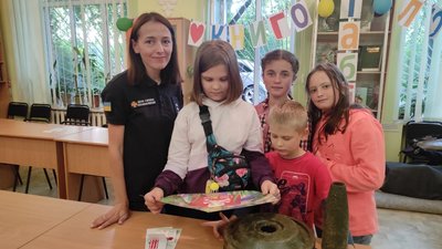 У таборі книголюбів в Житомирі діти вчилися надавати першу медичну допомогу У таборі книголюбів в Житомирі діти вчилися надавати першу медичну допомогу
