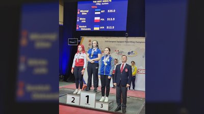 Кропивничанка Олександра Борщ виборола бронзу на Євро з пауерліфтингу Кропивничанка Олександра Борщ виборола бронзу на Євро з пауерліфтингу
