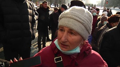 Жителі Житомира вийшли на четверту за рахунком акцію протесту проти підвищення тарифів (ОНОВЛЕНО)