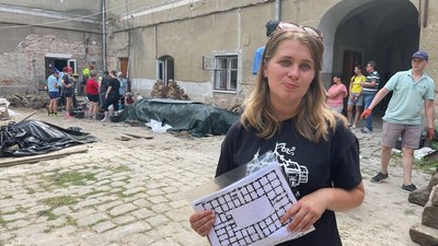 Надія Ковальчук, працівниця Державного історико-архітектурного заповідника в Бережанах