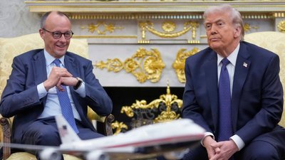 Дональд Трамп, Фрідріх Мерц