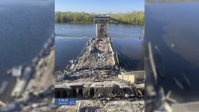 На Чернігівщині почали розбирати ще один міст через Десну