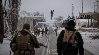 Дорога біля Костянтинівки, 24 ОМБр  ім. Короля Данила