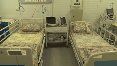 У Миколаєві триває будівництво першого у країні мобільного госпіталю для хворих на COVID-19