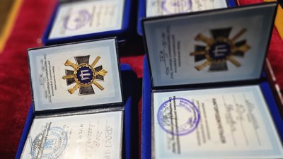 Воїнів 103 бригади ТрО нагородили за участь у визволенні населених пунктів Донеччини Воїнів 103 бригади ТрО нагородили за участь у визволенні населених пунктів Донеччини