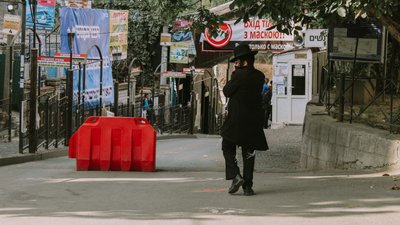 Приготування до святкування: в Умані хасиди Приготування до святкування: в Умані хасиди