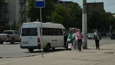 Маршрутка у Запоріжжі