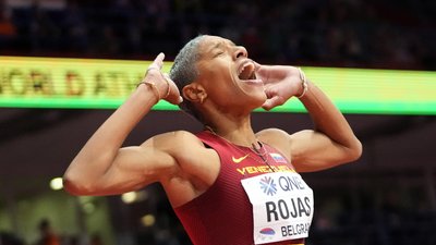 Олімпійська чемпіонка Рохас не виступить на чемпіонаті світу в стрибках у довжину через неправильне взуття: що сталося