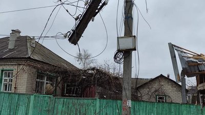 На Луганщині 23 населених пункти знеструмлено повністю станом на 9 ранку 13 березня