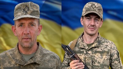 Полеглі на війні військові - Микола Лучик та Віталій Шевчук