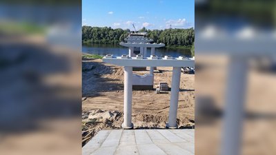 Відновлення мосту на Чернігівщині Відновлення мосту на Чернігівщині