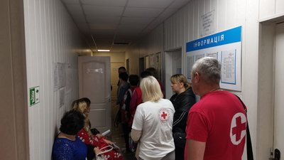 Обласна станція переливання крові. Огляд у лікаря