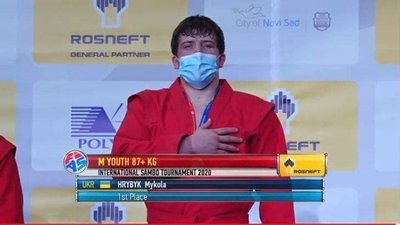 Львів‘янин став чемпіоном світу серед юнаків з боротьби самбо