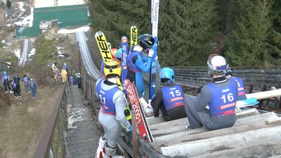 На чемпіонаті України зі стрибків на лижах з трампліна та лижного двоборства Євген Марусяк двічі став чемпіоном На чемпіонаті України зі стрибків на лижах з трампліна та лижного двоборства Євген Марусяк двічі став чемпіоном