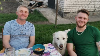 Алабай Бахар, якого врятували волонтери з Полтавщини, віднайшов свого господаря – воїна ЗСУ Алабай Бахар, якого врятували волонтери з Полтавщини, віднайшов свого господаря – воїна ЗСУ