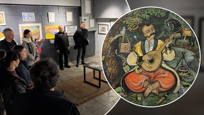 Виставка, картини художника Геннадія Гриценка
