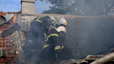 В Миколаєві горів приватний будинок