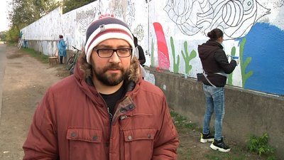 "Дорога зцілення": як та навіщо в Одесі розмальовують паркан онкодиспансеру "Дорога зцілення": як та навіщо в Одесі розмальовують паркан онкодиспансеру