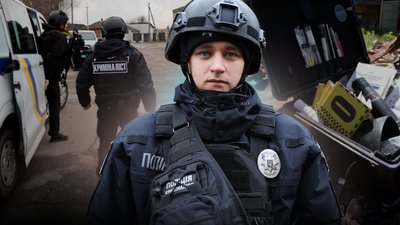 Криміналіст на Чернігівщині: працює на місцях злочинів та бере біоматеріал Артем Холодило