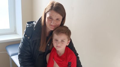 вакцинальний автобус в селі