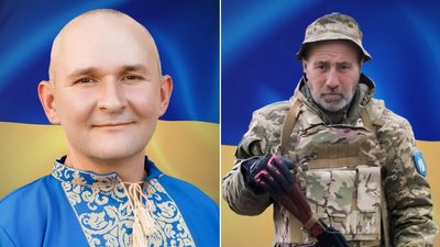 Полеглі військові Олександр Лисенко та Петро Сидоряк