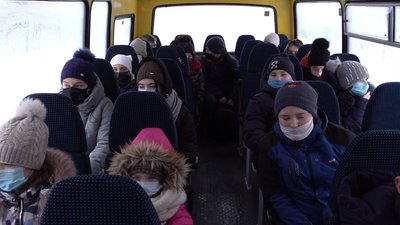 Школярі Сагунівської громади на Черкащині добираються до школи новим автобусом Школярі Сагунівської громади на Черкащині добираються до школи новим автобусом