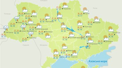 Погода в Україні 8 серпня